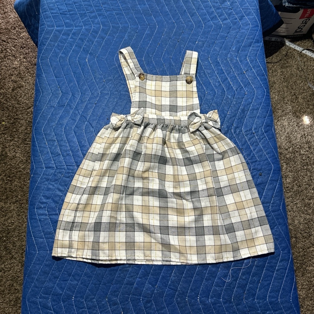 Youngland Checkered Toddler Dress